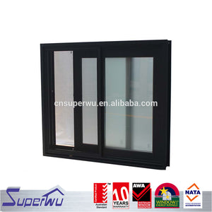 Superhouse China supplier double glazed high quality aluminium sliding windows
