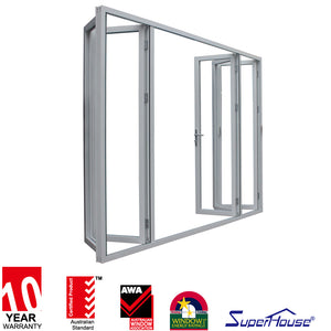 Suerhouse Safe glazing aluminum frame hotel design wooden doors shop front door aluminium