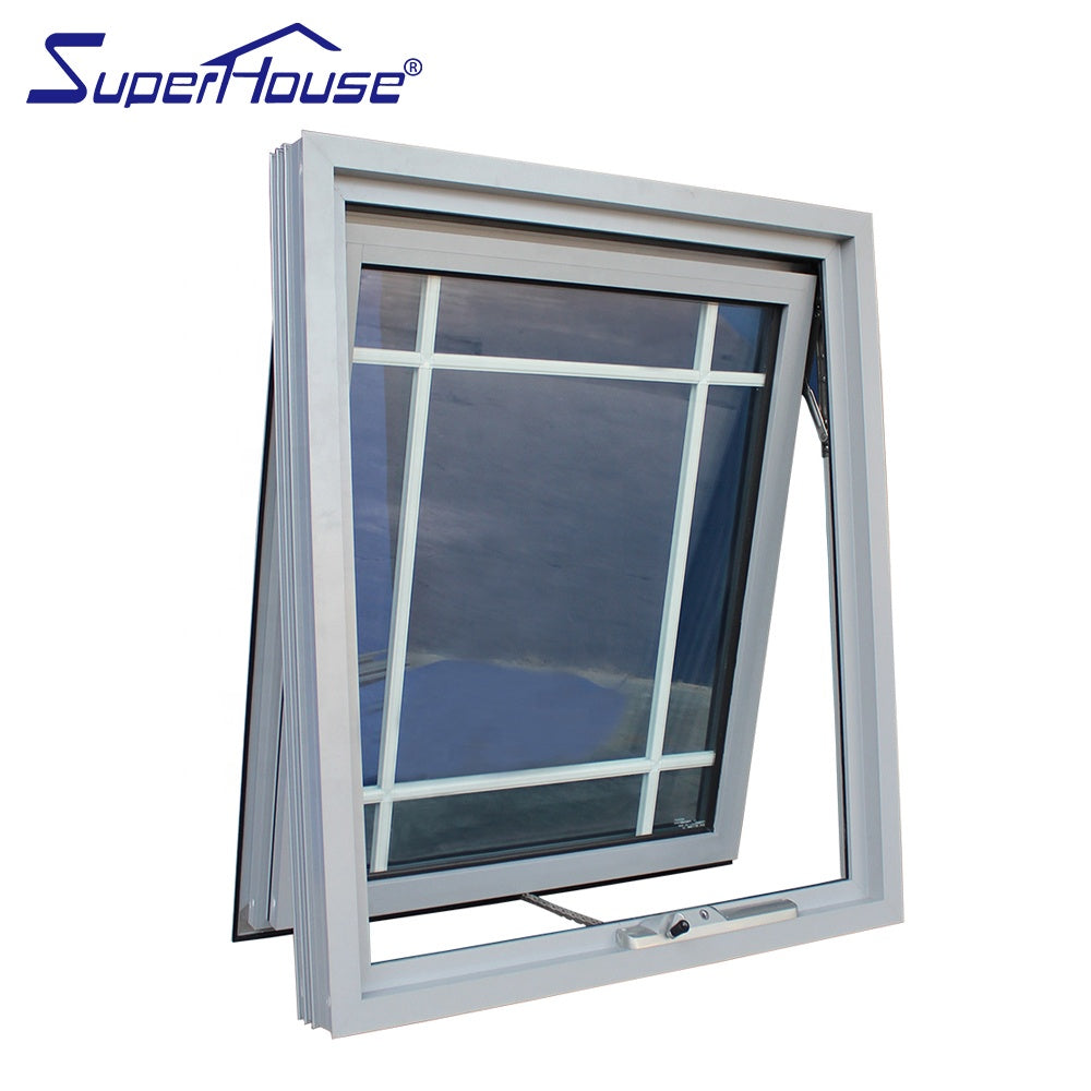 Superhouse Grill design awning window aluminum glass window