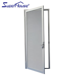 Suerhouse fiberglass door with durable stainless steel mesh screen for security and ventilation from china door manufacturer