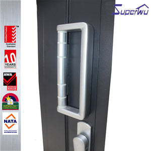 Superwu Australia standard aluminium bifold door design top quality double glaze lowe bifolding door
