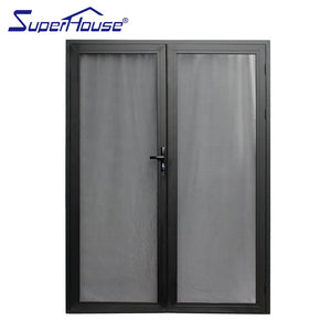 Superhouse China manufacture supply high quality fire proof stainless steel security mesh hinged door