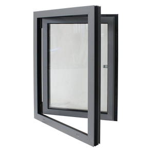 Superhouse USA AAMA standard double glazed aluminum tilt turn window with German hardware