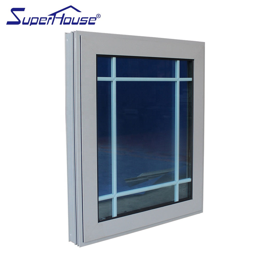 Superhouse Grill design awning window aluminum glass window