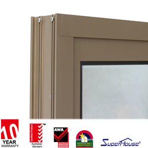 Suerhouse australia standard aluminium sliding windows burglar proof in china