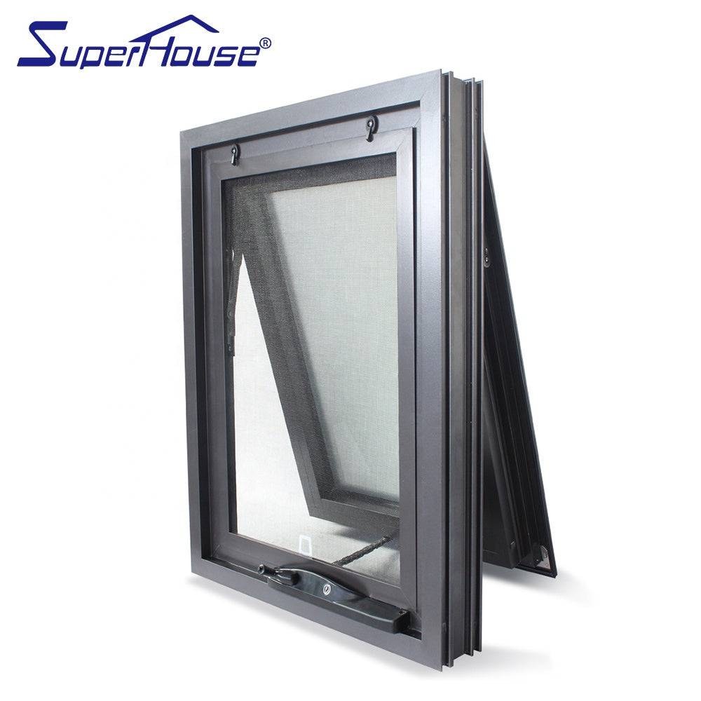 Superhouse fixed can movable commercial aluminum window