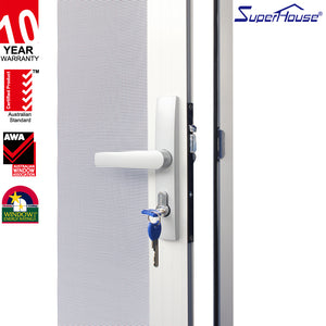 Superhouse Fire proof stainless steel mesh hinged door from China