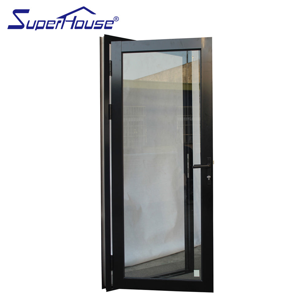 Superhouse Australia AS2047 standard commercial double glass french aluminum casement door with German hardware