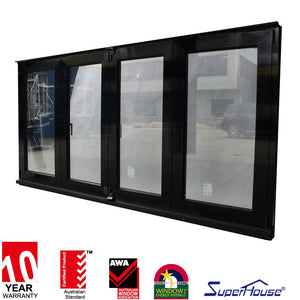 Suerhouse Superhouse Aluminium Doors Windows Aluminium Bifolding Window With German Hardware