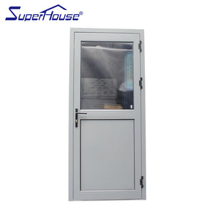 Superhouse Australian standard AS2047,AAMA,NOA certificate double glazing/triple glass aluminium door