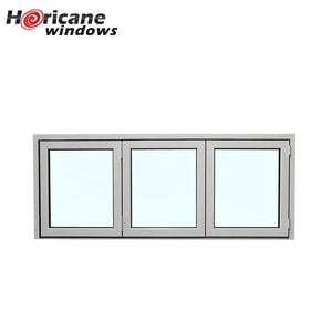 Superhouse NFRC AS2047 standard american large long aluminum side bifold folding multifold sliding windows for house