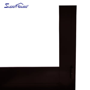 Superhouse American school used special bullet proof glazed escape aluminum door with safety panic device lock