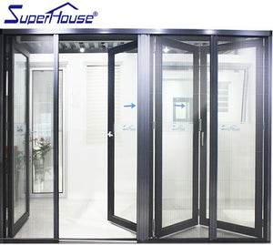 Superhouse Chinese manufacturer supply new product customize pvc accordion folding door
