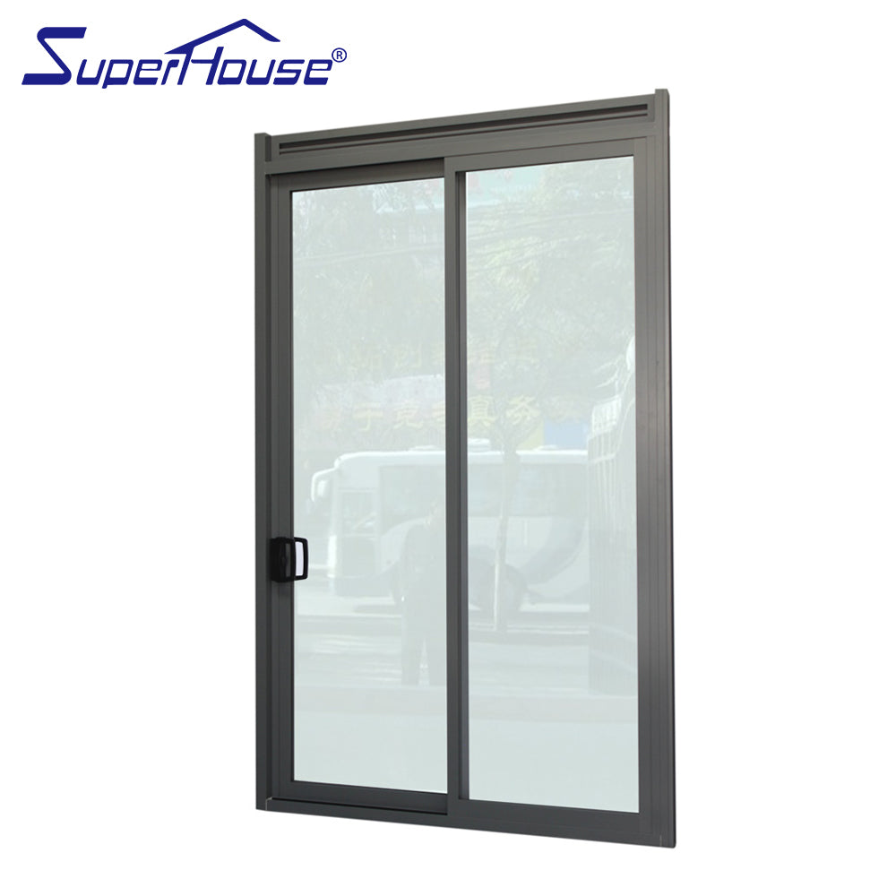 Superhouse Slim frame sliding glass door aluminium bathroom doors