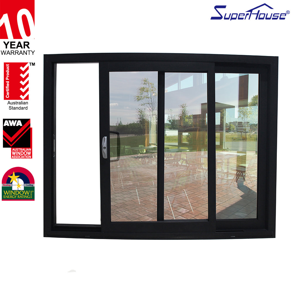 Superhouse australia standard aluminium frame sliding glass latest window designs