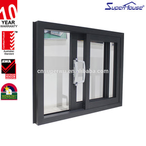 Superwu Modern Design Aluminum single glass Sliding Door Made In China