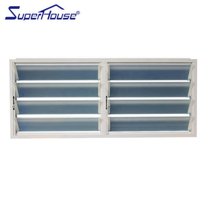 Superhouse Frosted glass louver window for shower room
