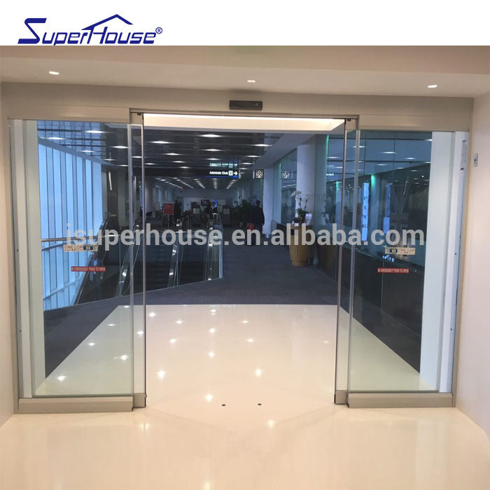 Superhouse Thin aluminum frame glass sliding automatic door