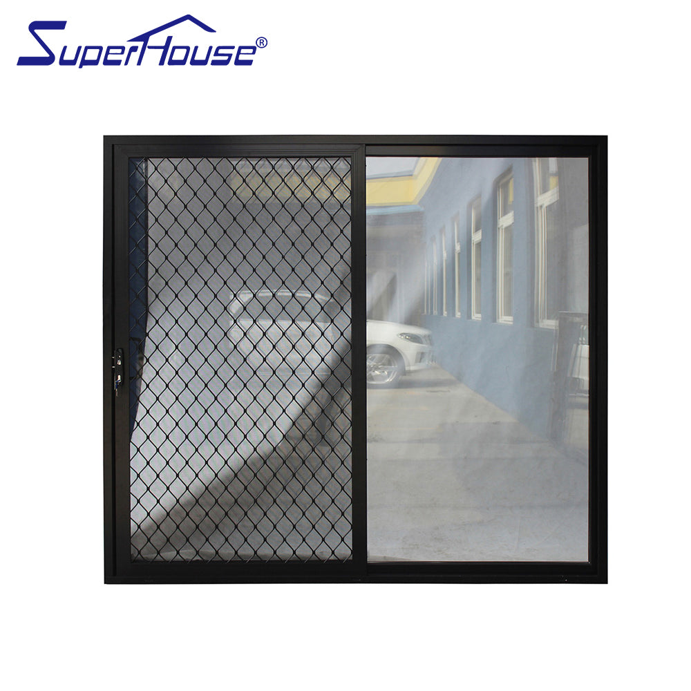 Suerhouse superhouse aluminium automatic sliding patio door with fly screen gate slide and stack glass door