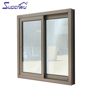 Superwu USA standard double glass sliding window from Super house