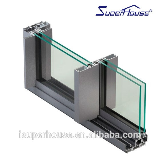 Superhouse shanghai Superhouse NFRC AS2047 Standard Aluminium glass Casement Window Free Sample angle
