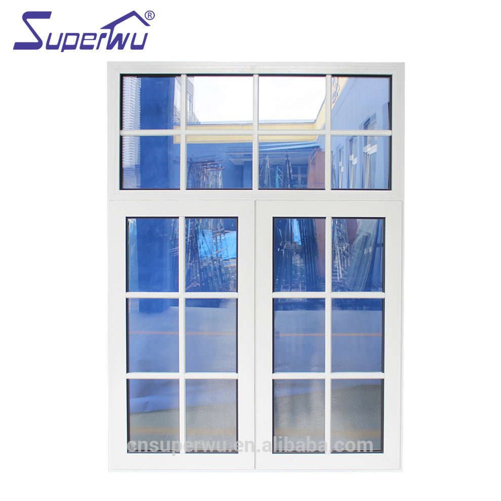 Superwu meet Florida code house windows design heat insulation tempered glass casement window