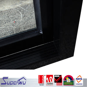 Superwu China manufacturer double glazed aluminum cavity stacker sliding door