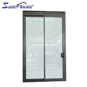 Superhouse Slim frame sliding glass door aluminium bathroom doors