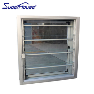 Superhouse Australia AS2047 standard and NOA standard adjustable glass Aluminum louvre frame with motor