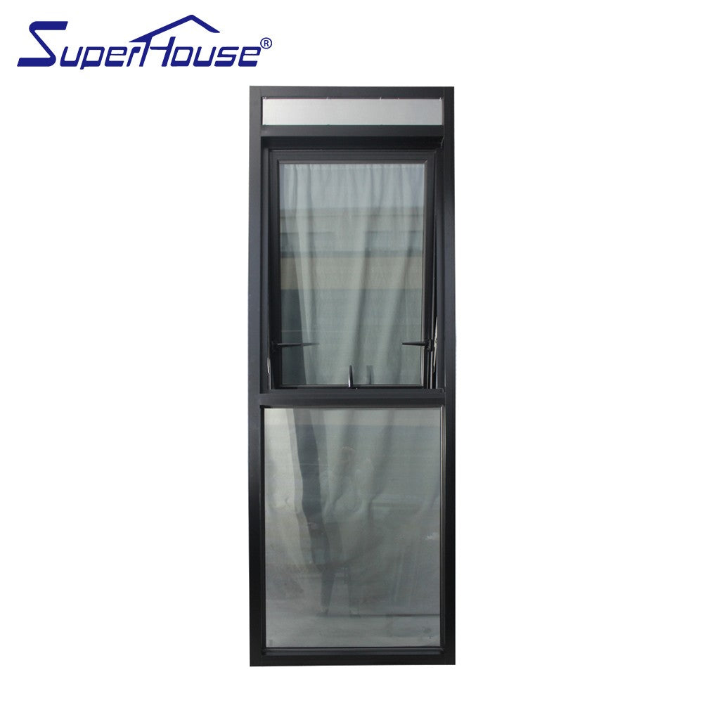 Superhouse normal design aluminium glass awning window