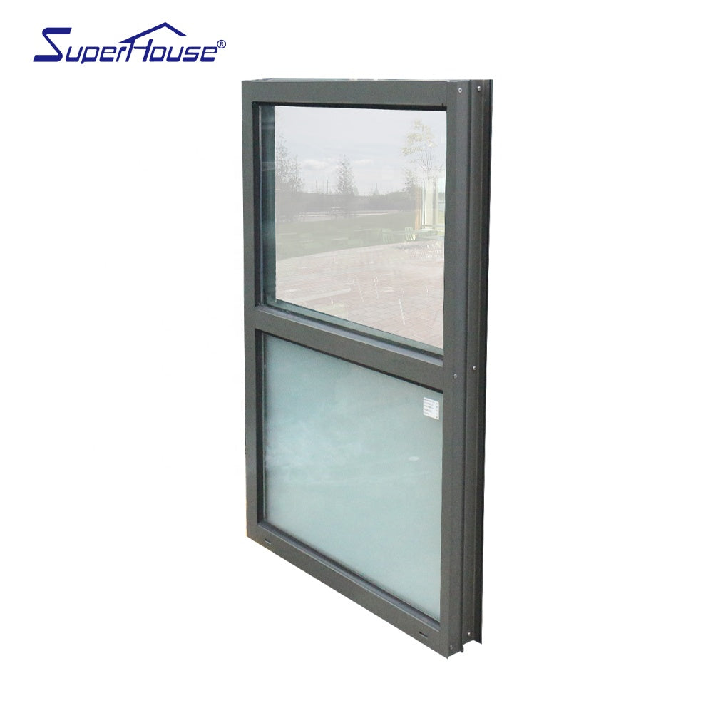 Superhouse Hurricane proof NOA standard Shanghai Factory Price aluminum fixed glass window