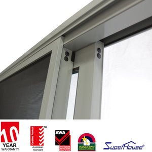 Suerhouse China manufacturer aluminium sliding window door/marine sliding window with sliding window track system