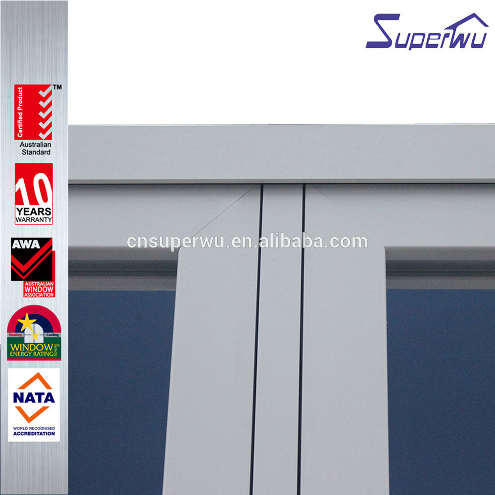 Superwu Germany most popular best quality custom aluminum bifolding doors