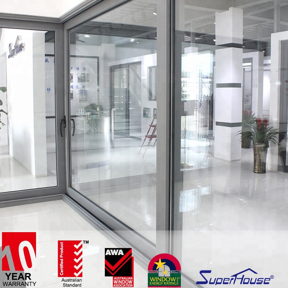 Superhouse NFRC US standard top quality aluminum lift sliding door for high rise building