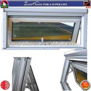 Superhouse China sound insulation aluminium roof swing window for villa