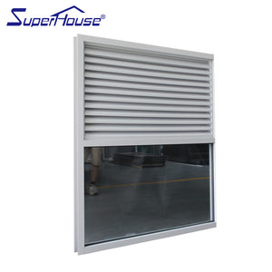 Superhouse Australia AS2047 standard and NOA standard fixed aluminium louvre window frame