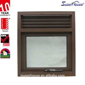 Superhouse top LOUVRE blinds aluminum FIXED WINDOW