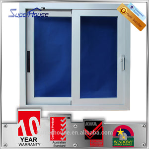 Suerhouse Australia standard sliding windows double glazed dust proof window with flyscreen