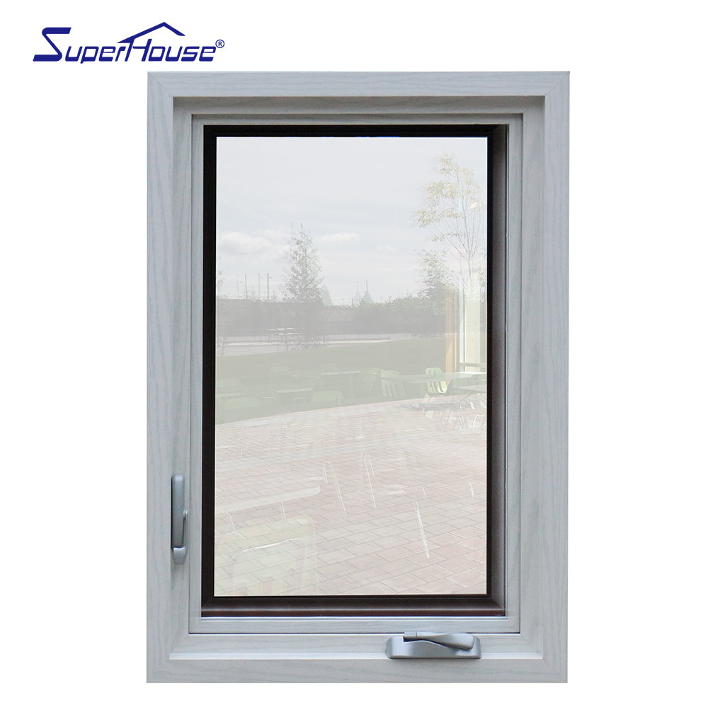 Superhouse America Standard handle crank aluminum single pane casement window