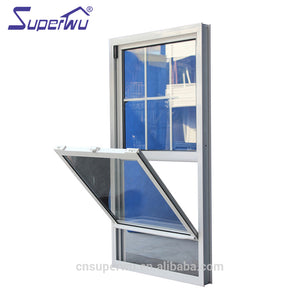 Superwu NFRC standard modern house aluminium sliding window grill design