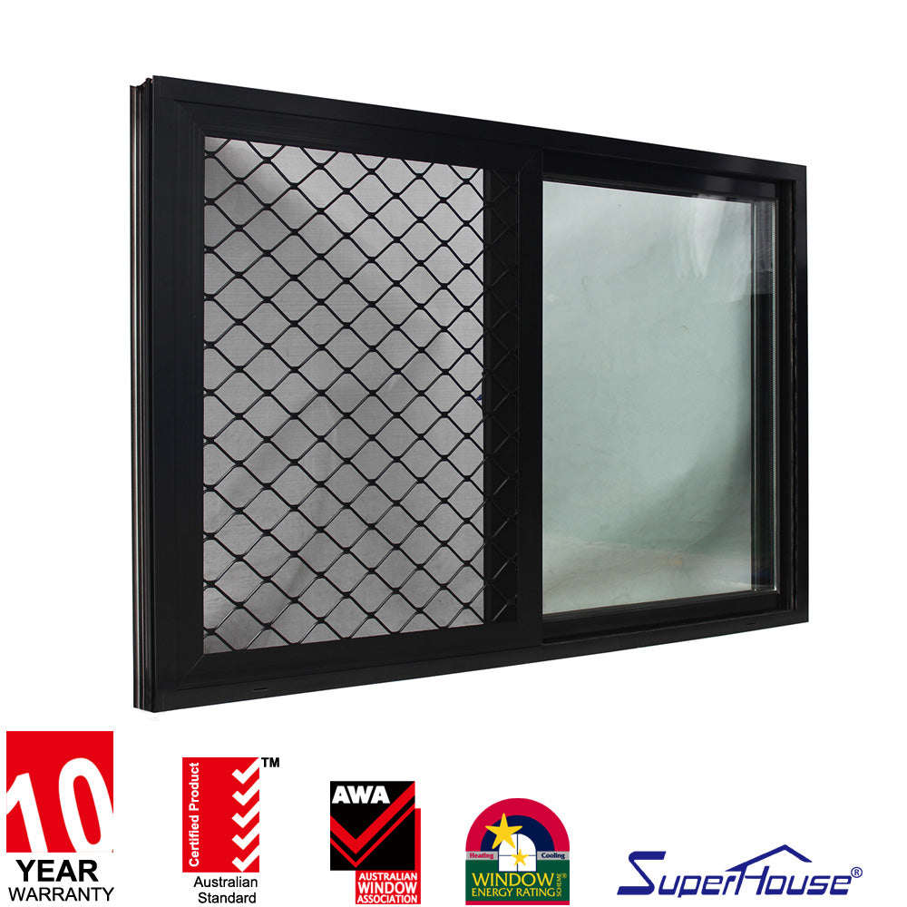 Suerhouse burglar proofing for aluminium windows with bullet proof glass doors and windows in aluminium
