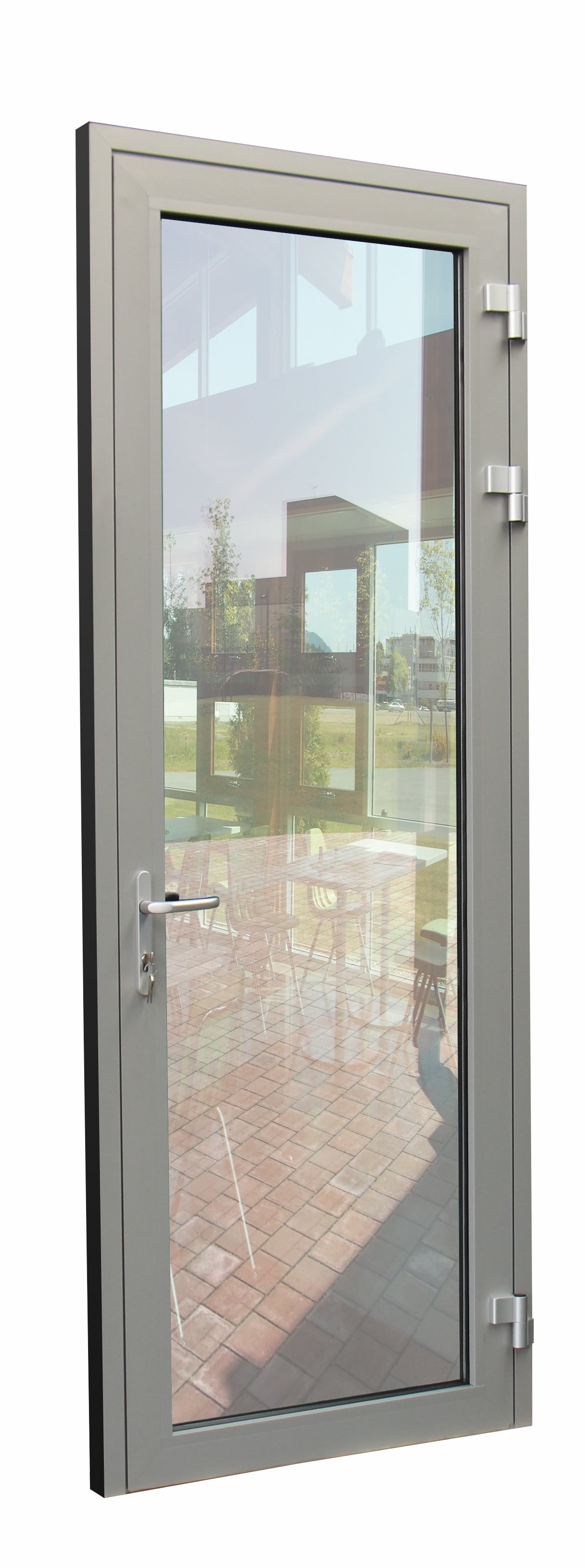 Superhouse China supplier AAMA/AS2047/NZS4211 NOA certificate hurricane proof glass exterior doors