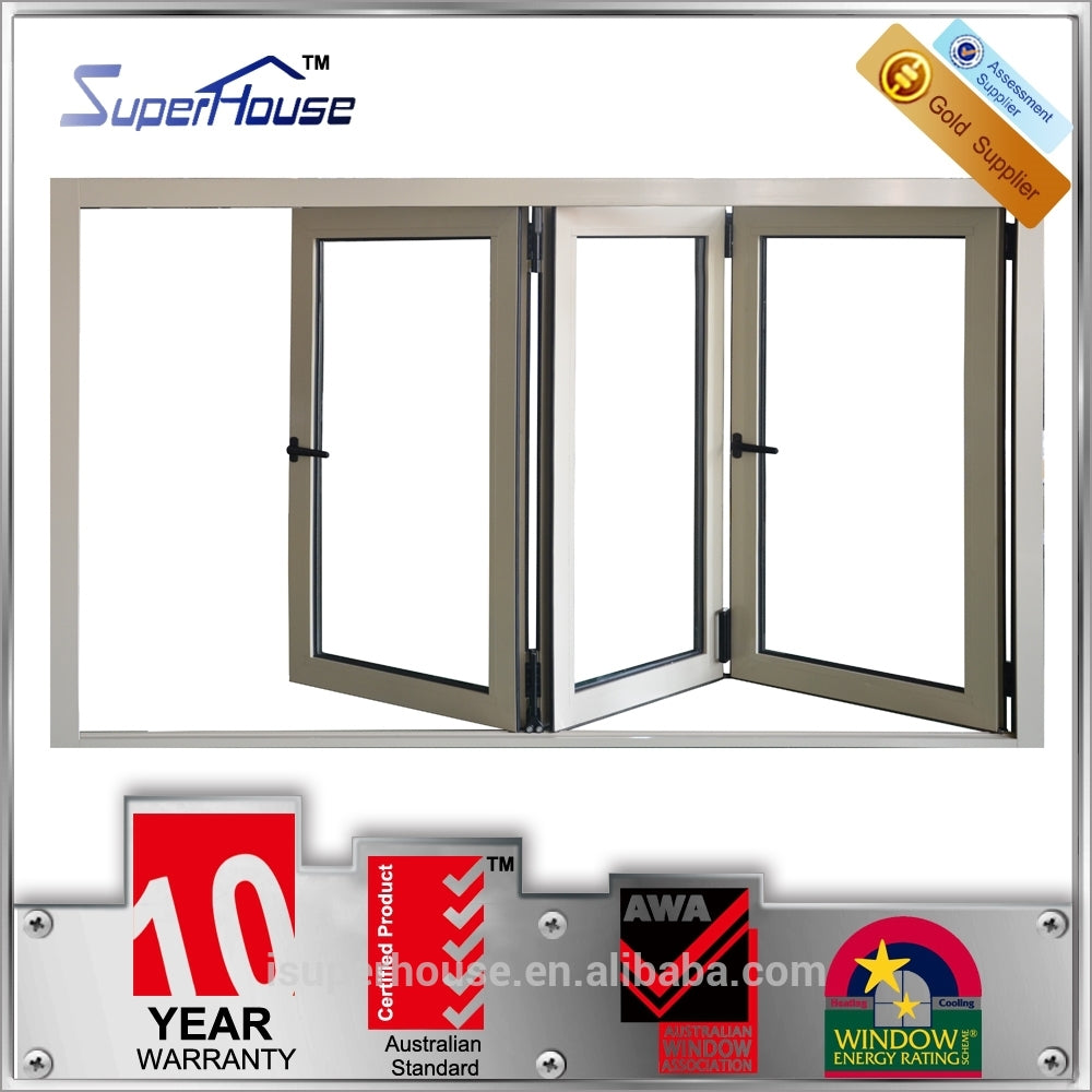 Suerhouse Australia standard custom double tempered insulated folding large glass windows