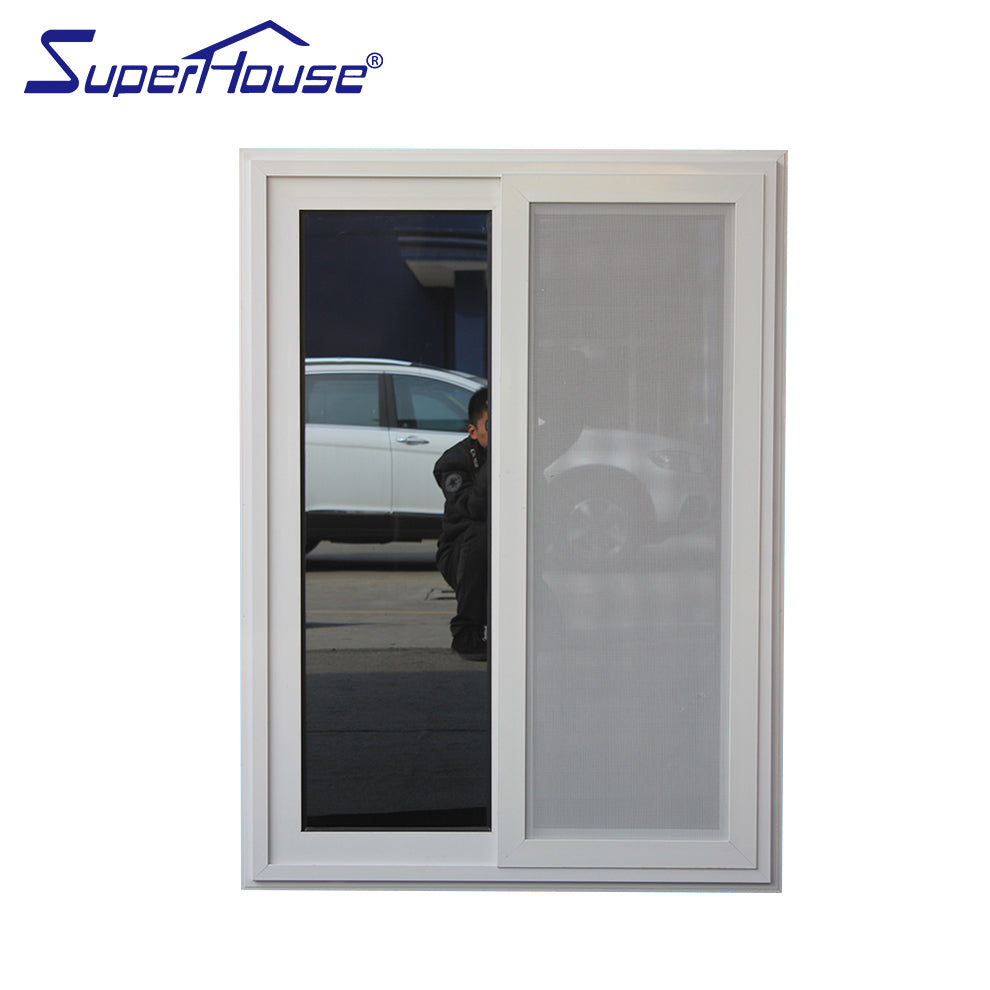 Suerhouse Bulletproof glass vertical interior aluminum sliding window price United States