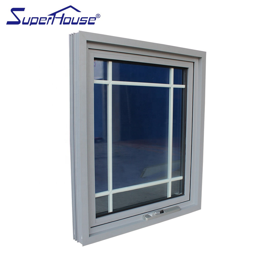 Superhouse Grill design awning window aluminum glass window