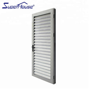 Superhouse Factory directly supply most popular high quality aluminium louver hinged door