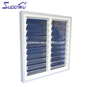 Superhouse AS2047 standard anodized aluminum profile glass louvre window cheap price of glass louver