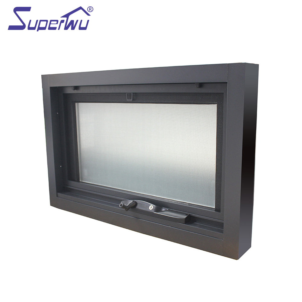 Superwu AS2208 3 Panel Triple Aluminum Awning Window