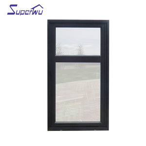 Superwu Maimi market aluminum window with frame parts profile casement window