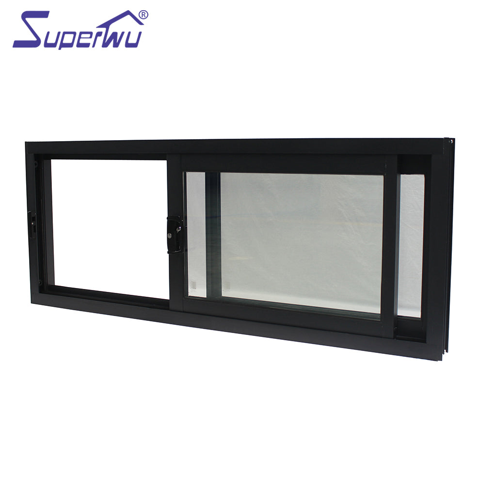 Superwu European style aluminum profile sliding windows for hotel